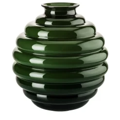Decò Apple Green Vase by Napoleone Martinuzzi