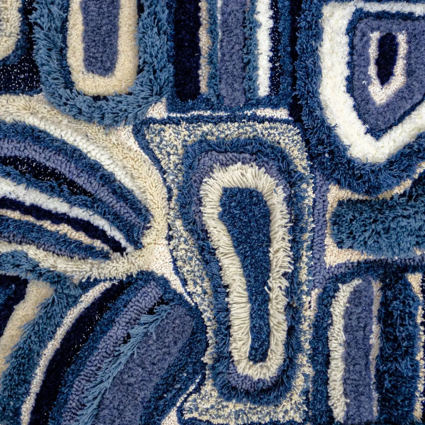 Deconstruction In Delft Blue Tapestry