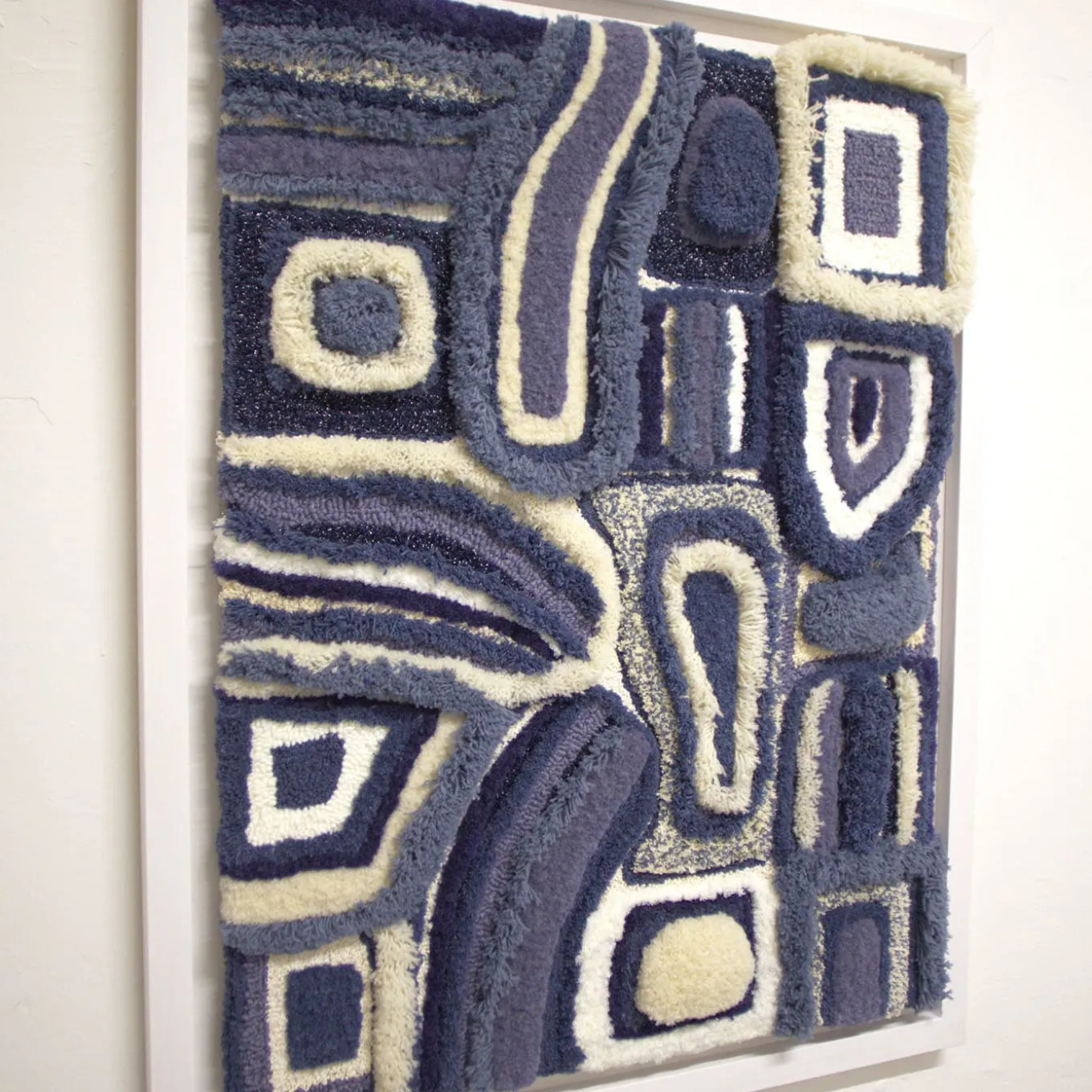 Deconstruction In Delft Blue Tapestry