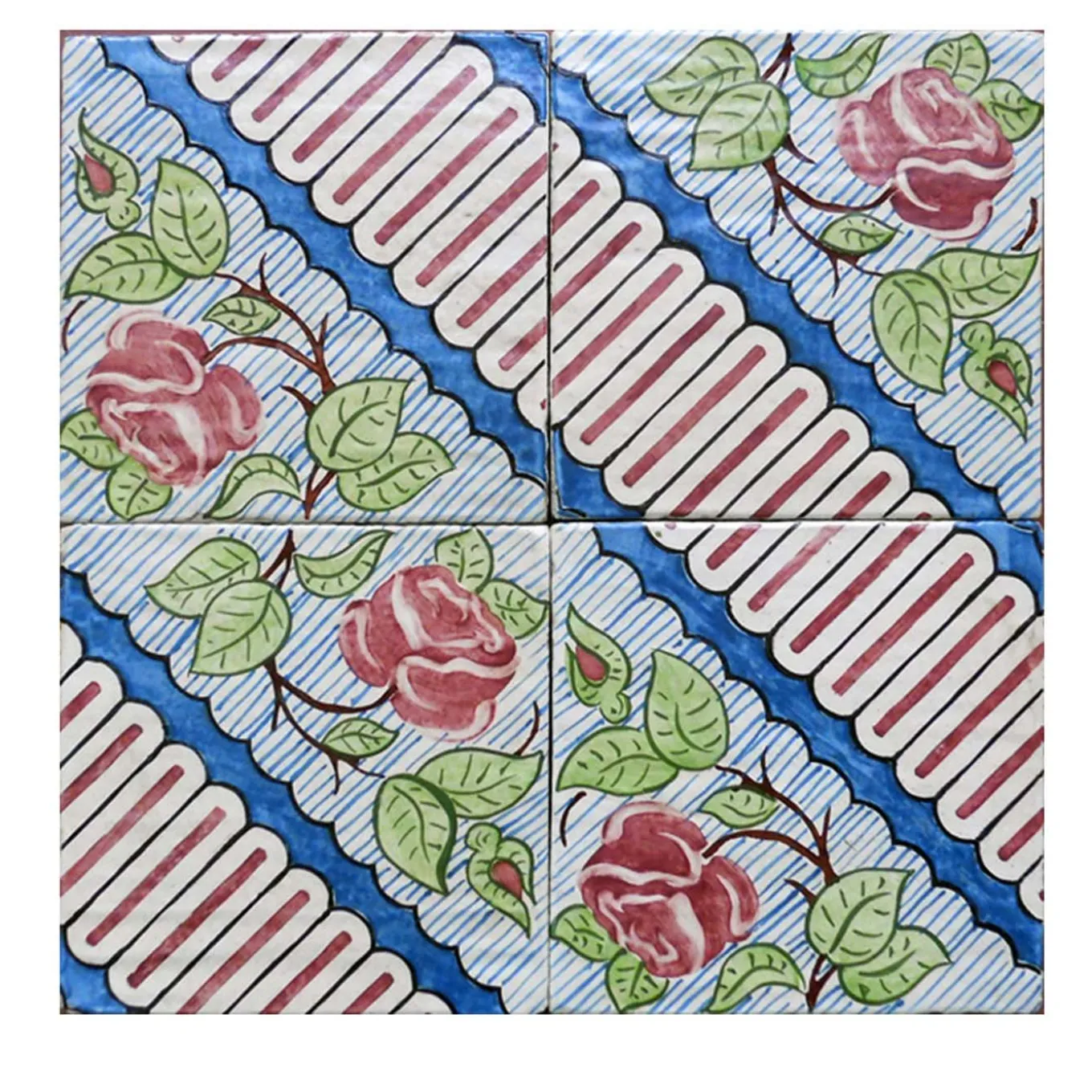 Decori Modulari Set of 4 Tiles #18