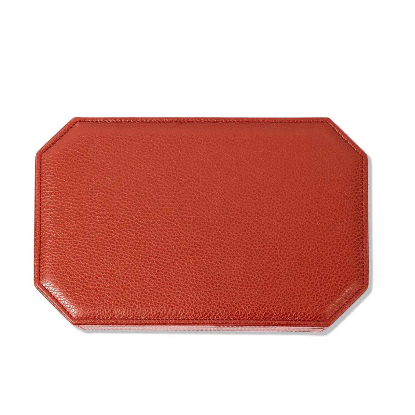 Del Monte 25 Persian Red Wood & Leather Box