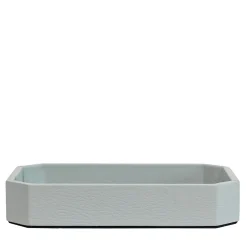 Del Monte Small Stintino Light Blue Leather Vide-Poche