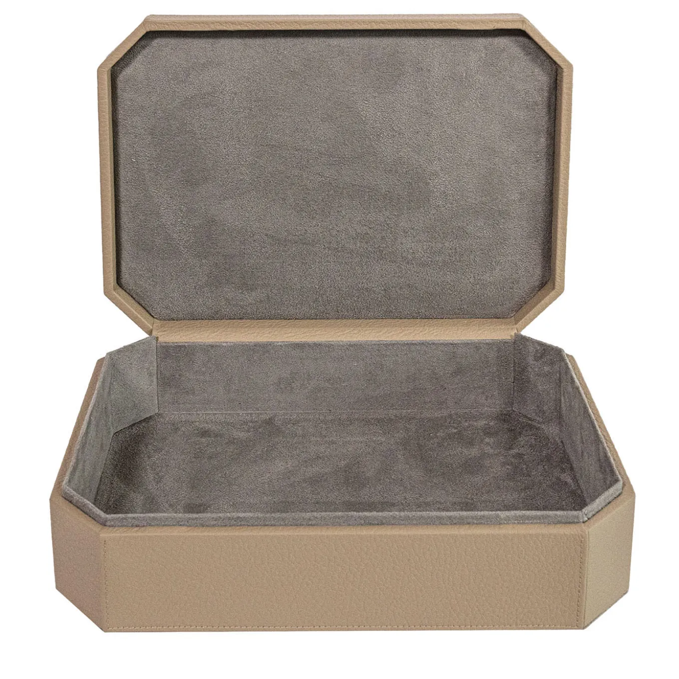 Del Monte Tamarone Beige Leather Box