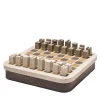Delos Marble Chess Set - Travertino