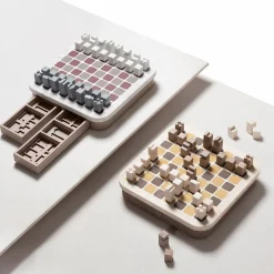 Delos Marble Chess Set - White