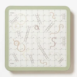 Delos Marble Snakes & Ladders Game Set