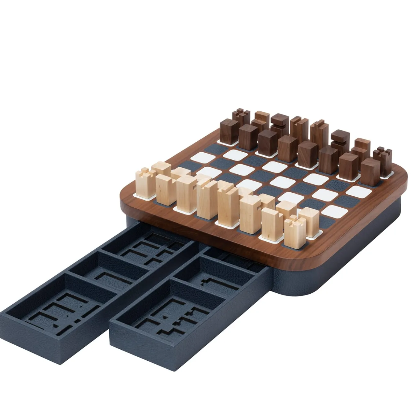 Delos Wood Chess Set