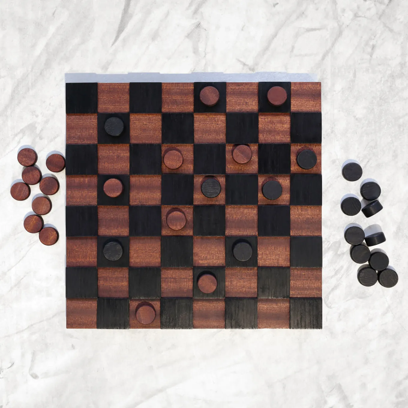 Deodara Checkers Board Game