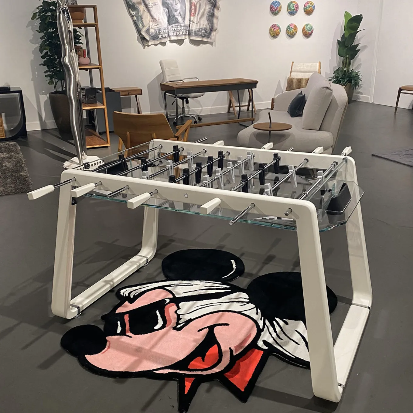 Derby Canvas Foosball Table
