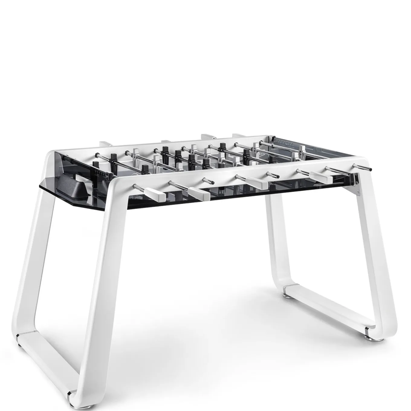 Derby Canvas Smoked Glass Foosball Table