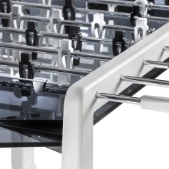Derby Canvas Smoked Glass Foosball Table