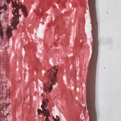 Deserto Rosso Hand Painted Linen