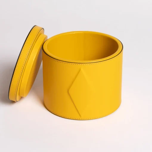 Diamond Mimosa Mini Circle Box