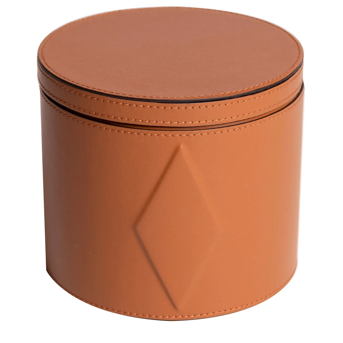 Diamond Pecan Mini Circle Box