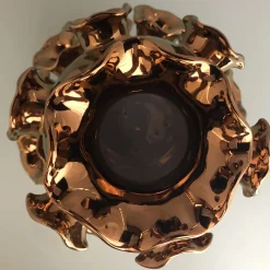 Diciannove Bocche Bronze Vase