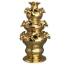 Diciannove Bocche Gold Vase