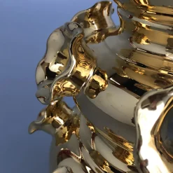 Diciannove Bocche Gold Vase