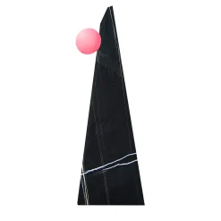 Dieus Black Extra Large Floor Lamp by Sissy Daniele