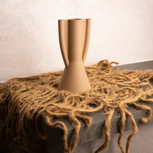 Dimorandi Amphora 23 Beige Vase