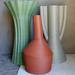 Dimorandi Amphora 70 Silver Vase