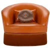 Dione Large Red Leather Armchair