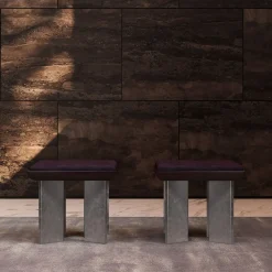 Diphros I Plum Stool