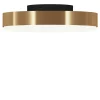 Discus Brass & Black Ceiling Lamp by MKV Design