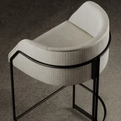 Déjà Vu White Stool