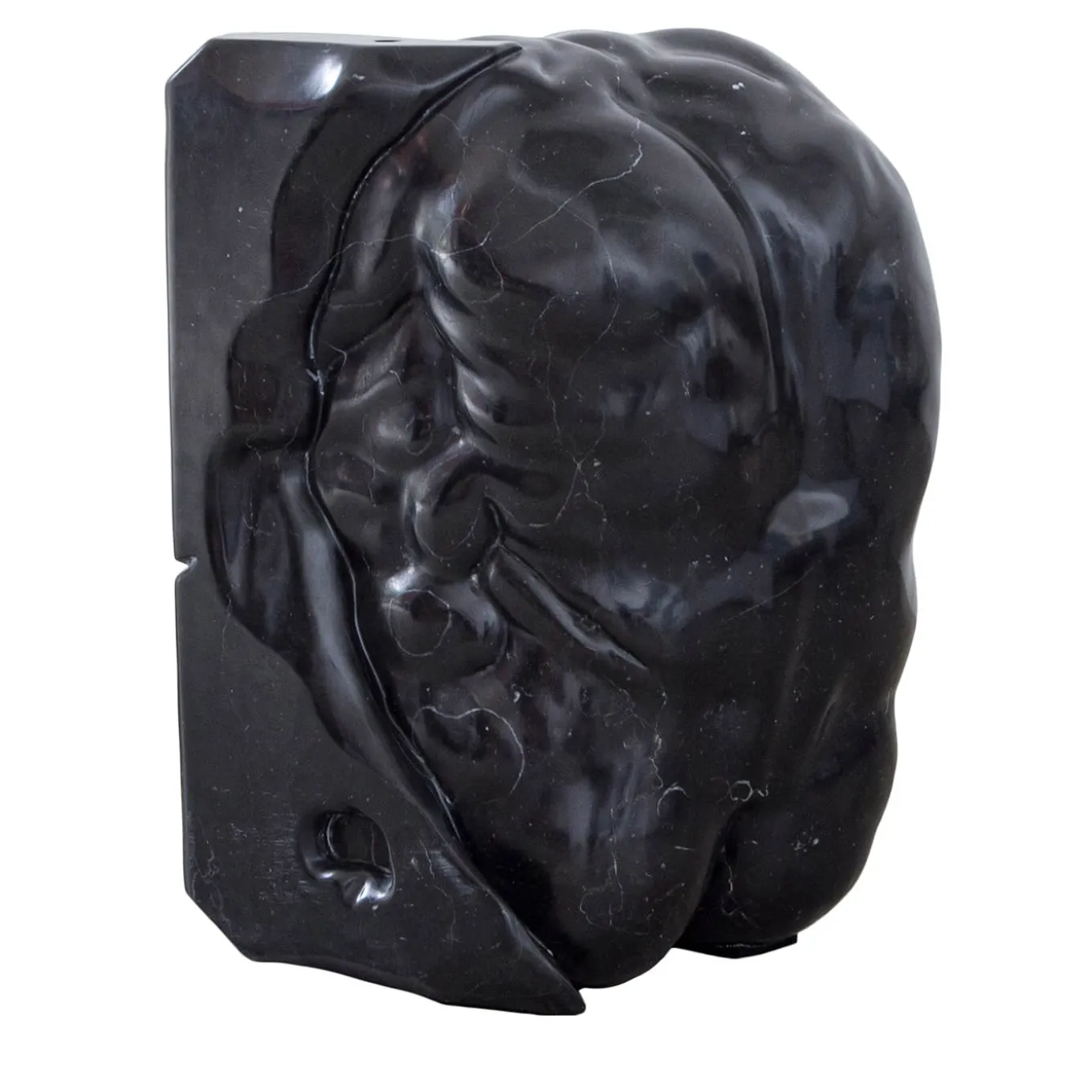 Démiurge Black Marble Sculpture