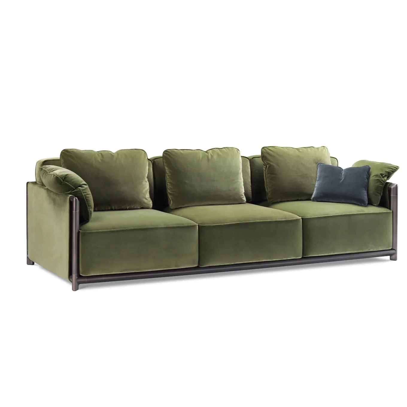 Dodo Green Sofa by Stefano Giovannoni