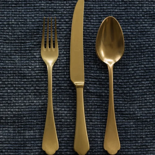Dolcevita Vintage Oro 5-Piece Flatware Set