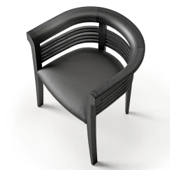 Dolfin Black Ash chair