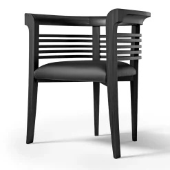 Dolfin Black Ash chair