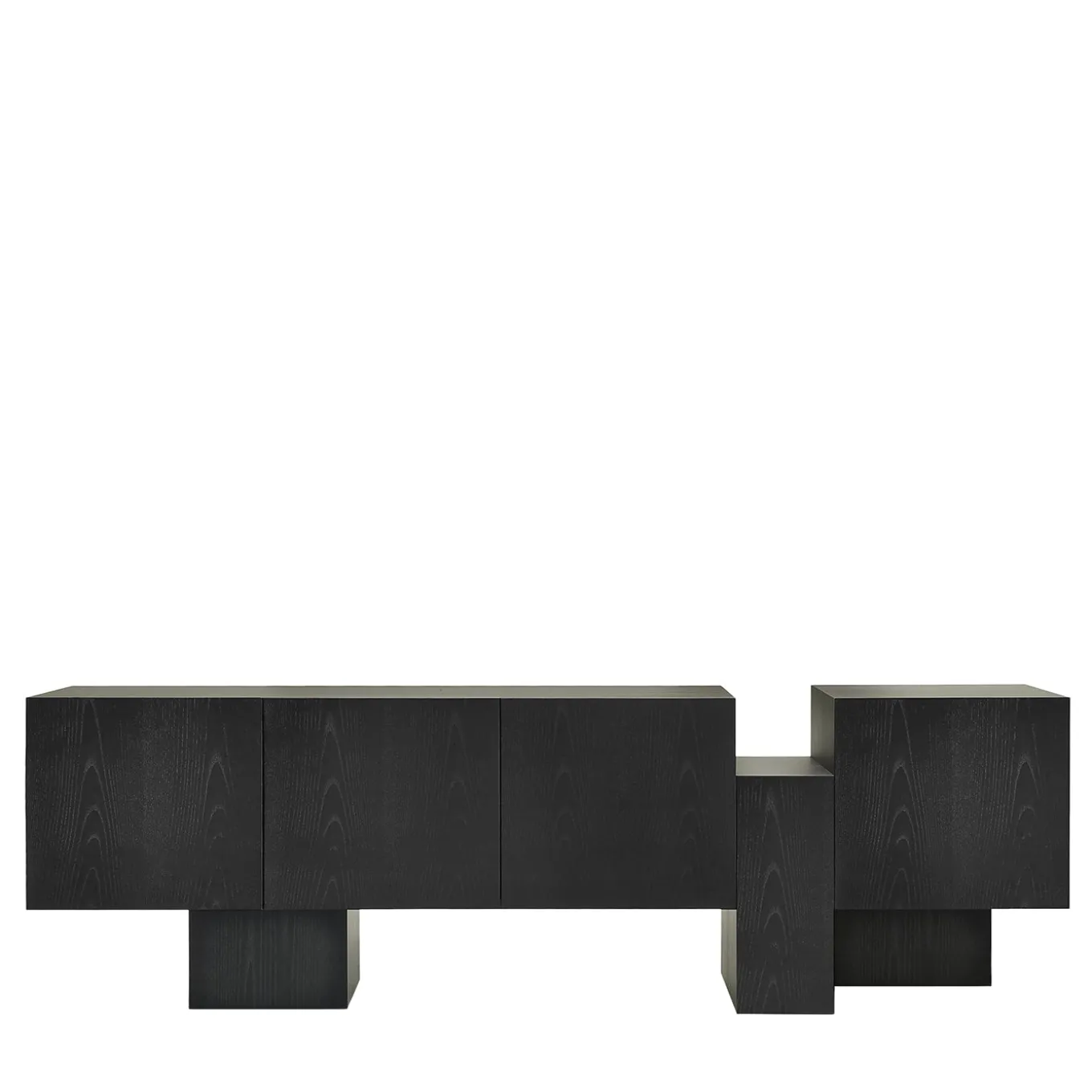 Dolmen Black Ash Sideboard by Dainelli Studio