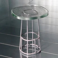 Dolmen Glass Side Table by Margherita Rui