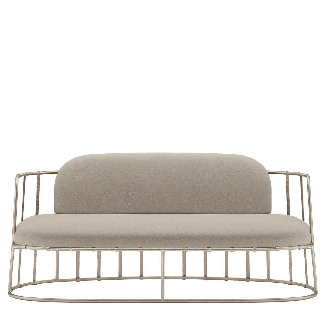 Dolmen Gray Sofa by Margherita Rui