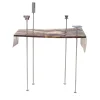 Domenica Multicolor Steel Breakfast Console