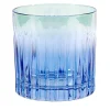 Domina Set of 2 Blue-To-Green Water Glasses