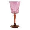 Domina Set of 2 Pink-To-Orange Water Glasses