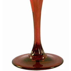 Domina Set of 2 Pink-To-Orange Wine Glasses