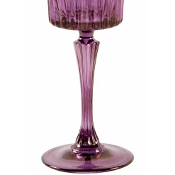 Domina Set of 2 Pink-To-Purple Wine Glasses
