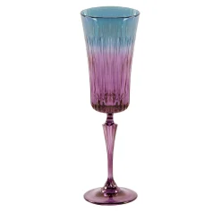 Domina Set of 2 Purple-To-Blue Water Flutes