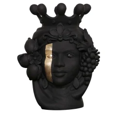 Donna Carmela Black Vase