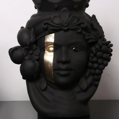 Donna Carmela Black Vase