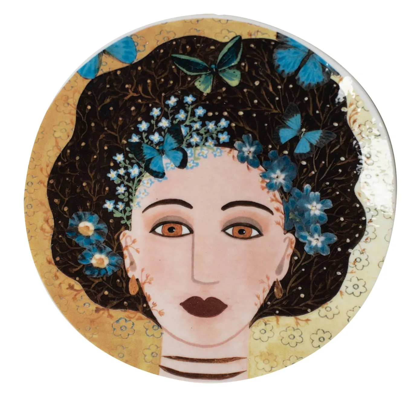 DONNE FIORITE Bianca Plate