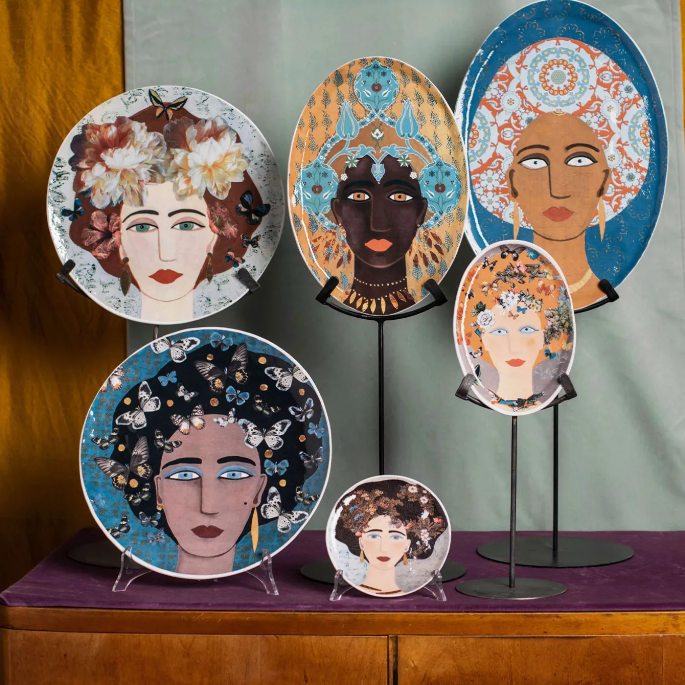 DONNE FIORITE Set of 2 Amélie Plate