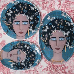 DONNE FIORITE Shamsi Oval Tray