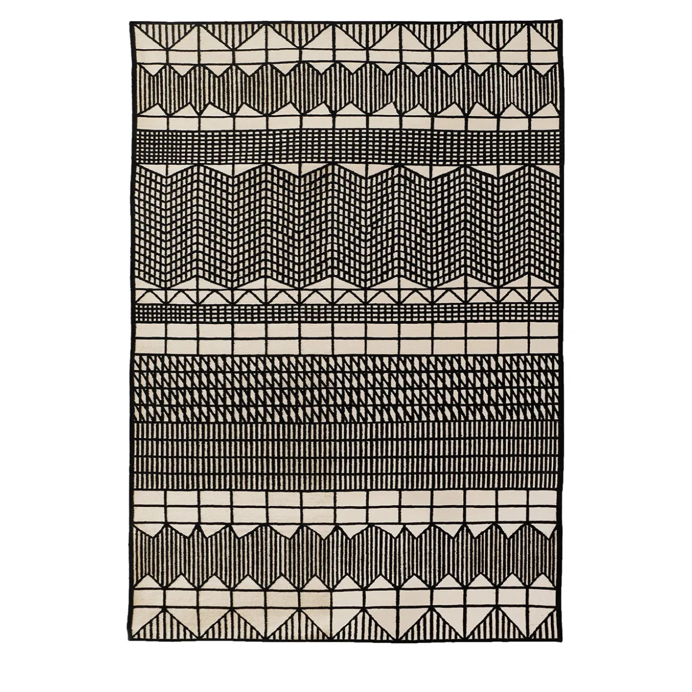 Doodle Hatch Kilim Regular Carpet