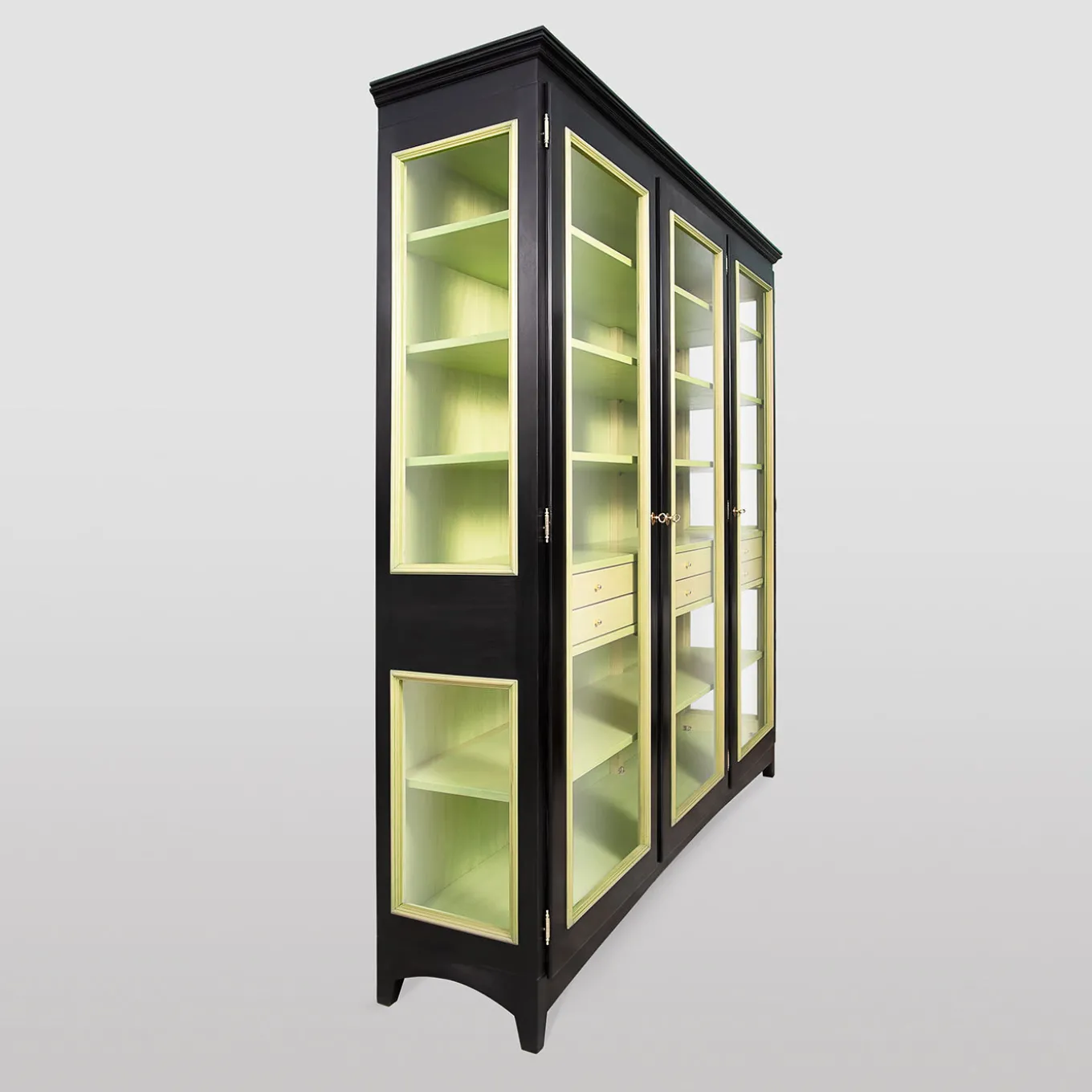 3-Door Display Cabinet