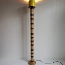 Dorica Yellow Floor Lamp by Pietro Meccani